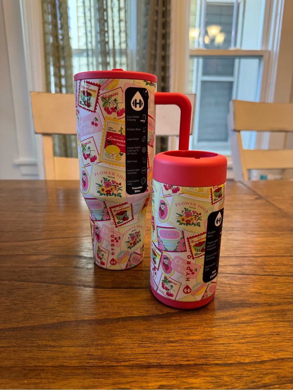 HydroJug Farmers Market 32oz Traveler & 12oz Slim